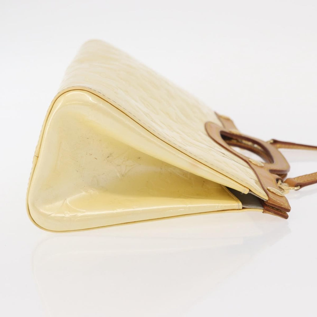 Louis Vuitton Roxbury Drive Handbag Monogram Vernis Yellow Patent_Leather Handbag (Pre-Owned)
