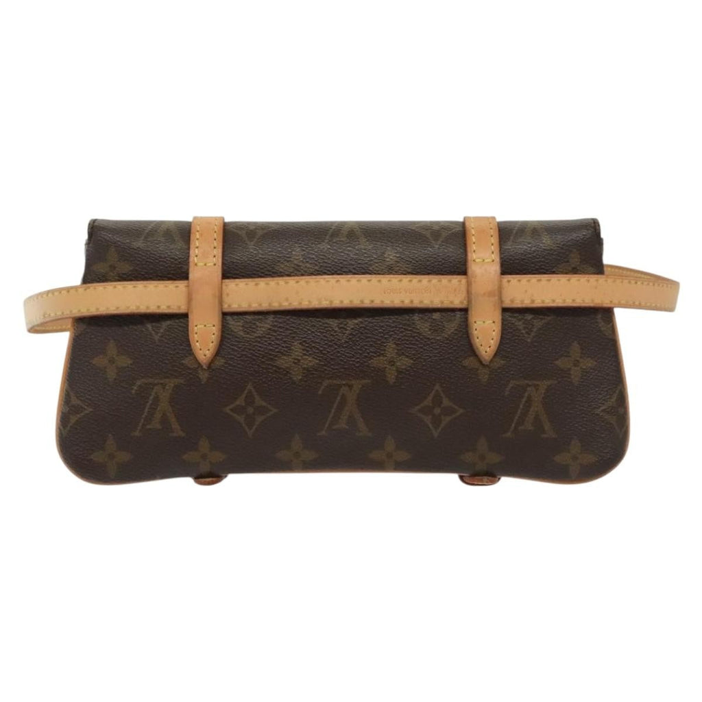 Louis Vuitton Marelle Waist Bag Monogram Canvas Brown Canvas Bag (Pre-Owned)
