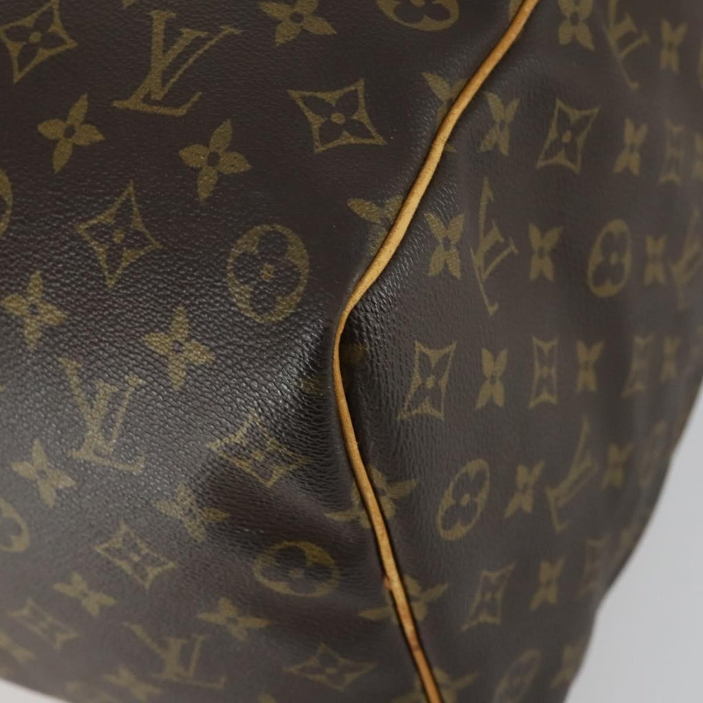 Louis Vuitton Keepall Bag Monogram Canvas Brown Canvas Travel Bag Bag (Pre-Owned)