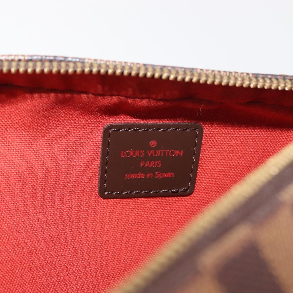 Louis Vuitton Geronimos Waist Bag Damier Brown Canvas Shoulder Bag Bag (Pre-Owned)