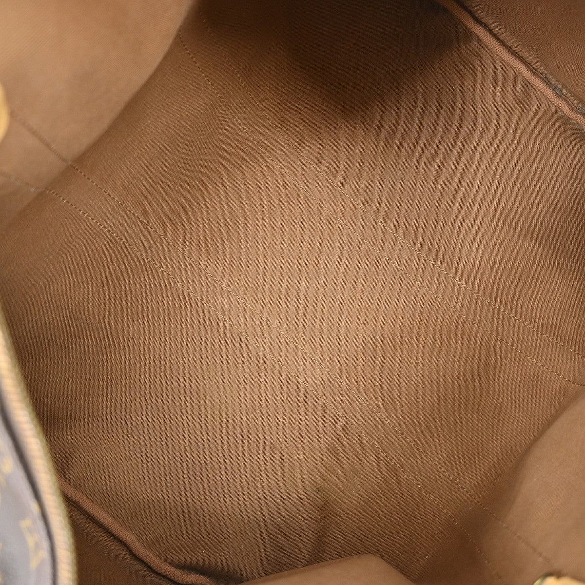 Louis Vuitton Keepall Bag Monogram Canvas Brown Canvas Travel Bag Bag (Pre-Owned)