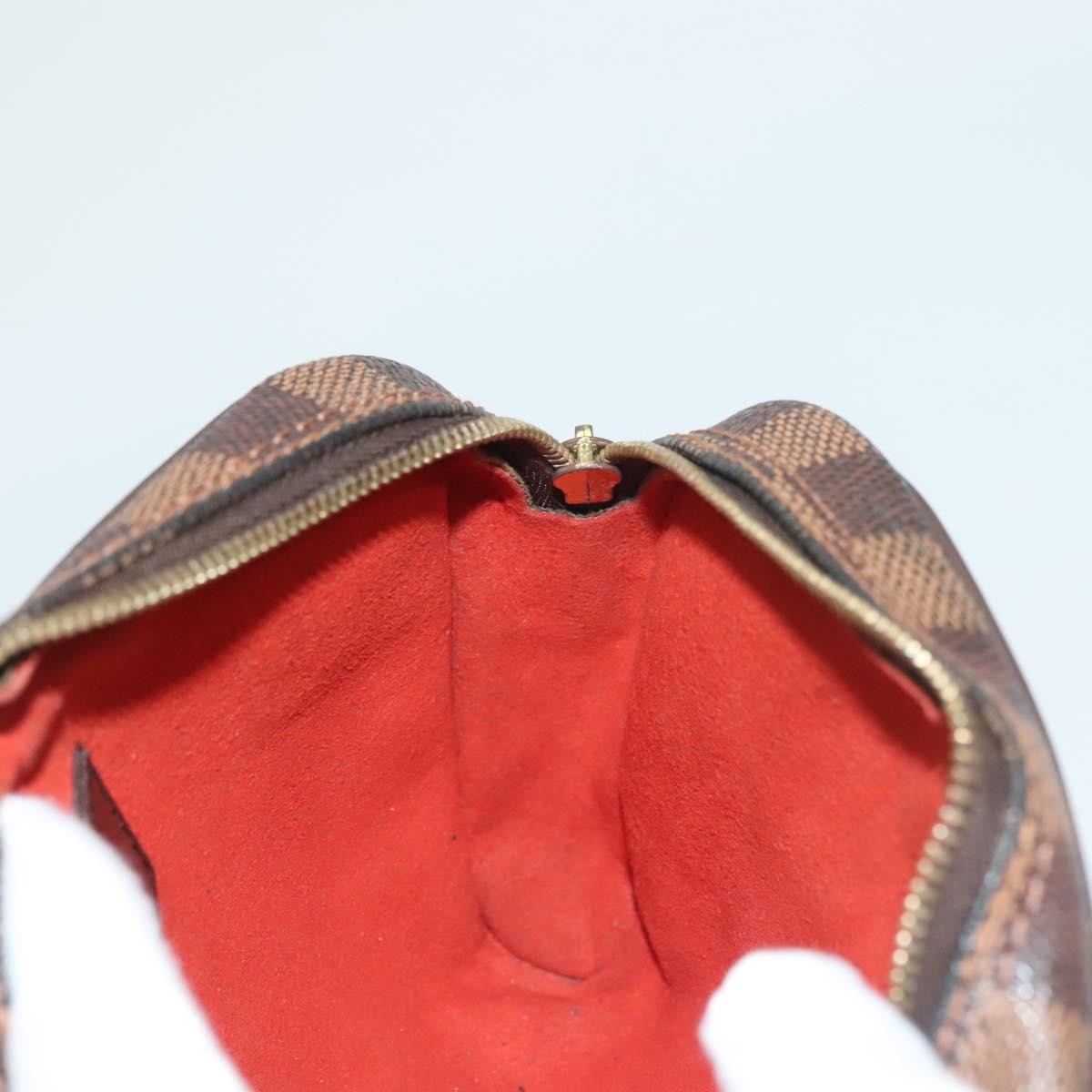 Louis Vuitton Ipanema Handbag Damier Brown Canvas Shoulder Bag Bag (Pre-Owned)
