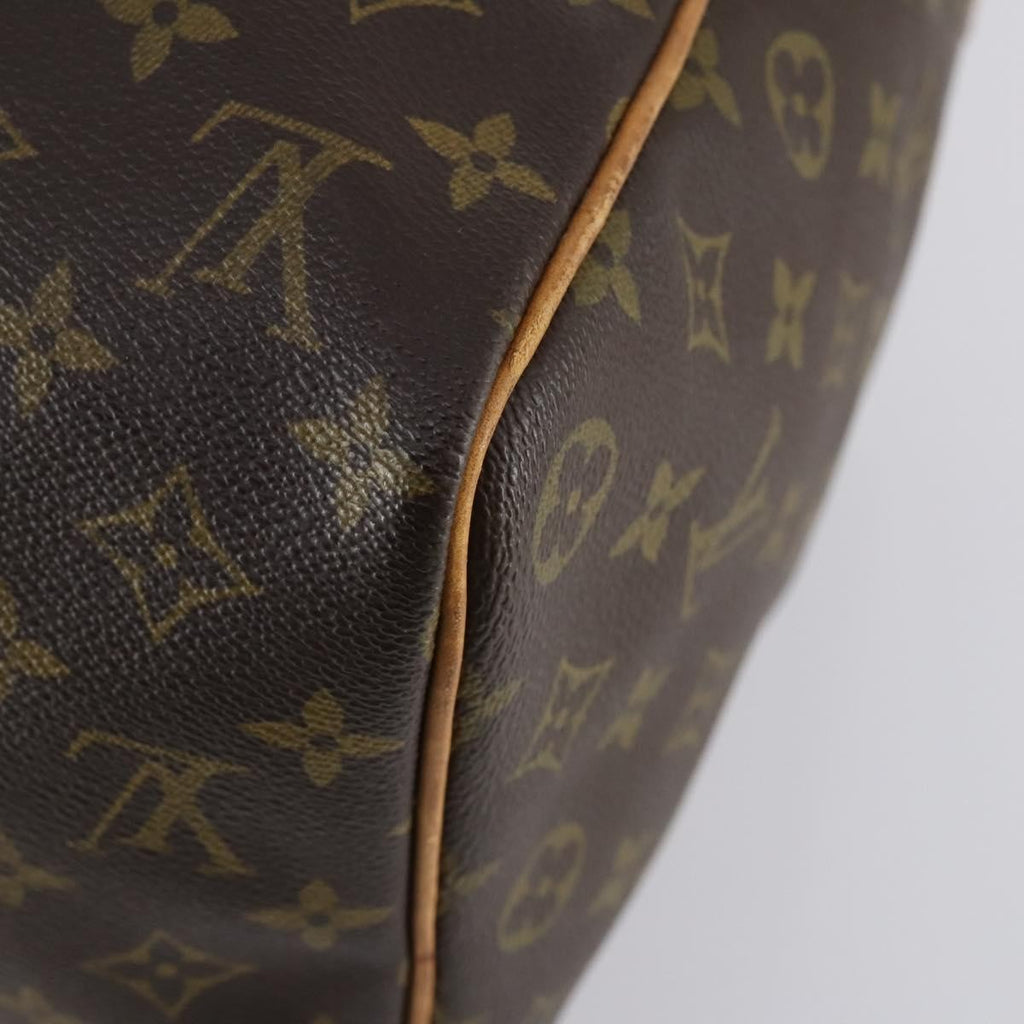 Louis Vuitton Keepall Bag Monogram Canvas Brown Canvas Travel Bag Bag (Pre-Owned)