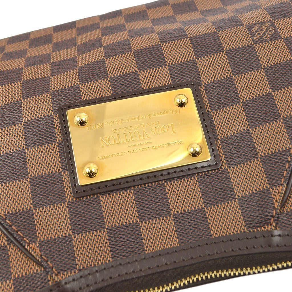 Louis Vuitton Thames Handbag Damier Brown Canvas Shoulder Bag Bag (Pre-Owned)
