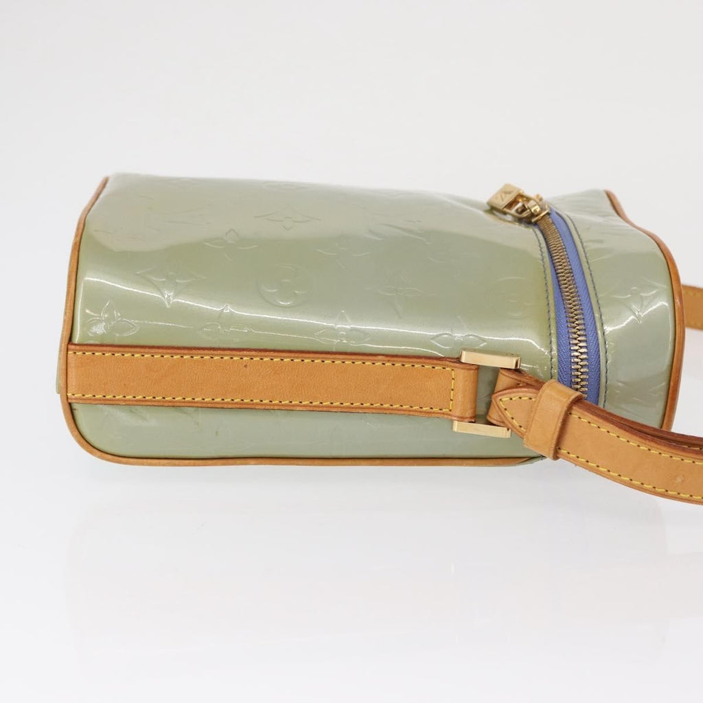 Louis Vuitton Sullivan Handbag Monogram Vernis Gray Patent_Leather Shoulder Bag Bag (Pre-Owned)