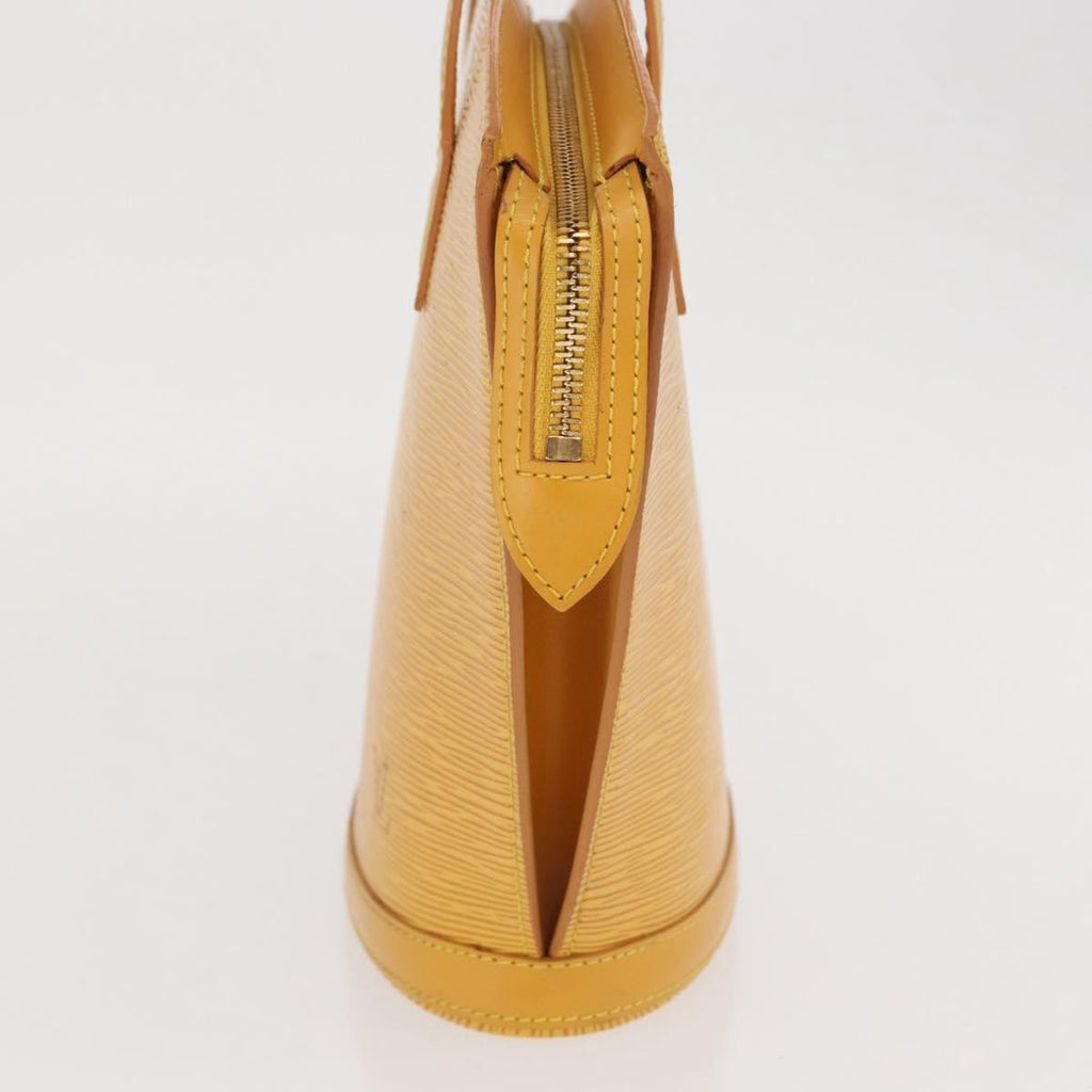 Louis Vuitton Saint Jacques Handbag Epi Leather Yellow Leather Handbag (Pre-Owned)