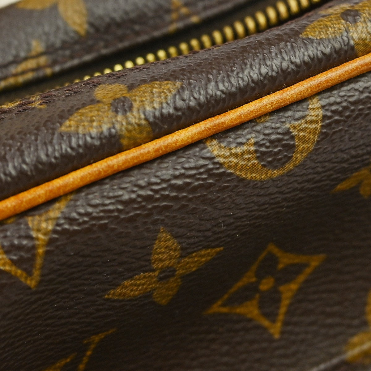 Louis Vuitton Amazone Bag Monogram Canvas Brown Canvas Shoulder Bag Bag (Pre-Owned)