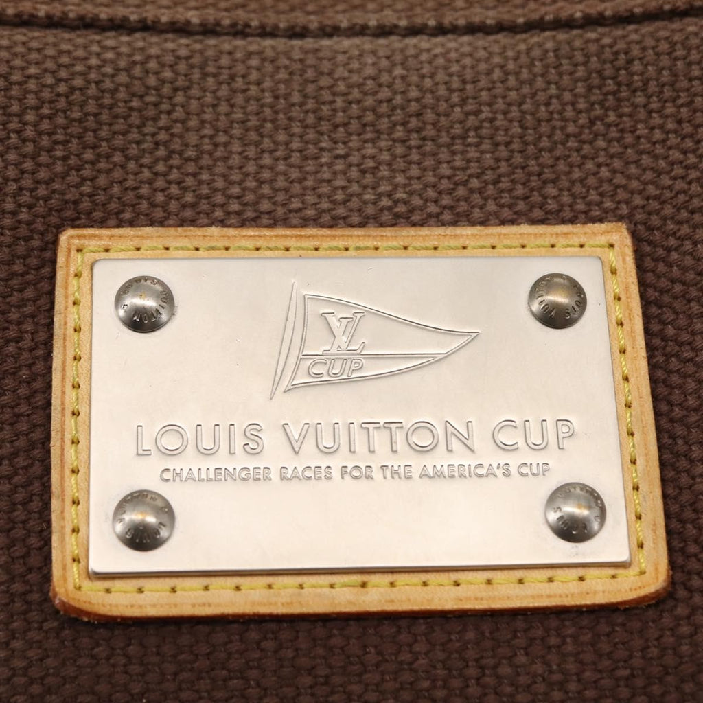 Louis Vuitton Antigua Tote Canvas Brown Canvas Tote Bag Bag (Pre-Owned)