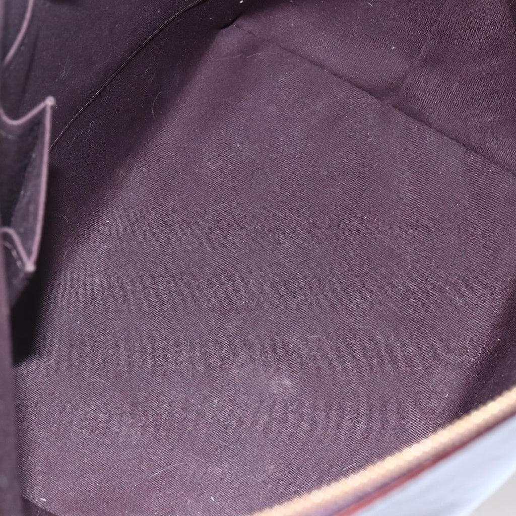Louis Vuitton Bellevue Handbag Monogram Vernis Purple Patent_Leather Tote Bag Bag (Pre-Owned)