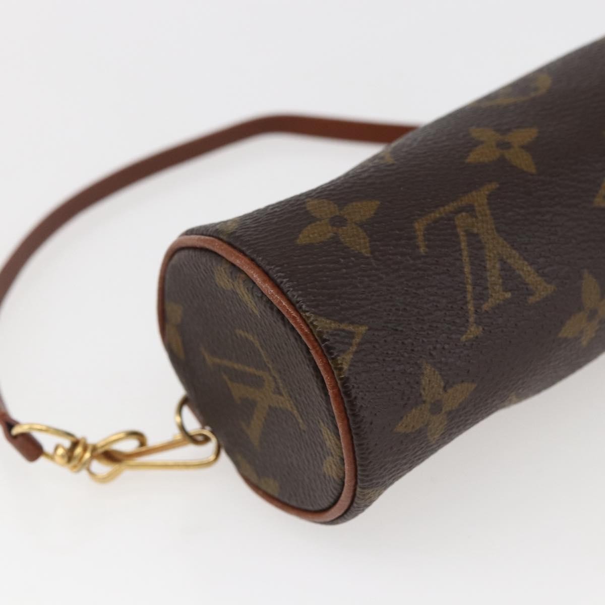 Louis Vuitton Papillon Pochette Monogram Canvas Brown Canvas Clutche & Pouche Bag (Pre-Owned)