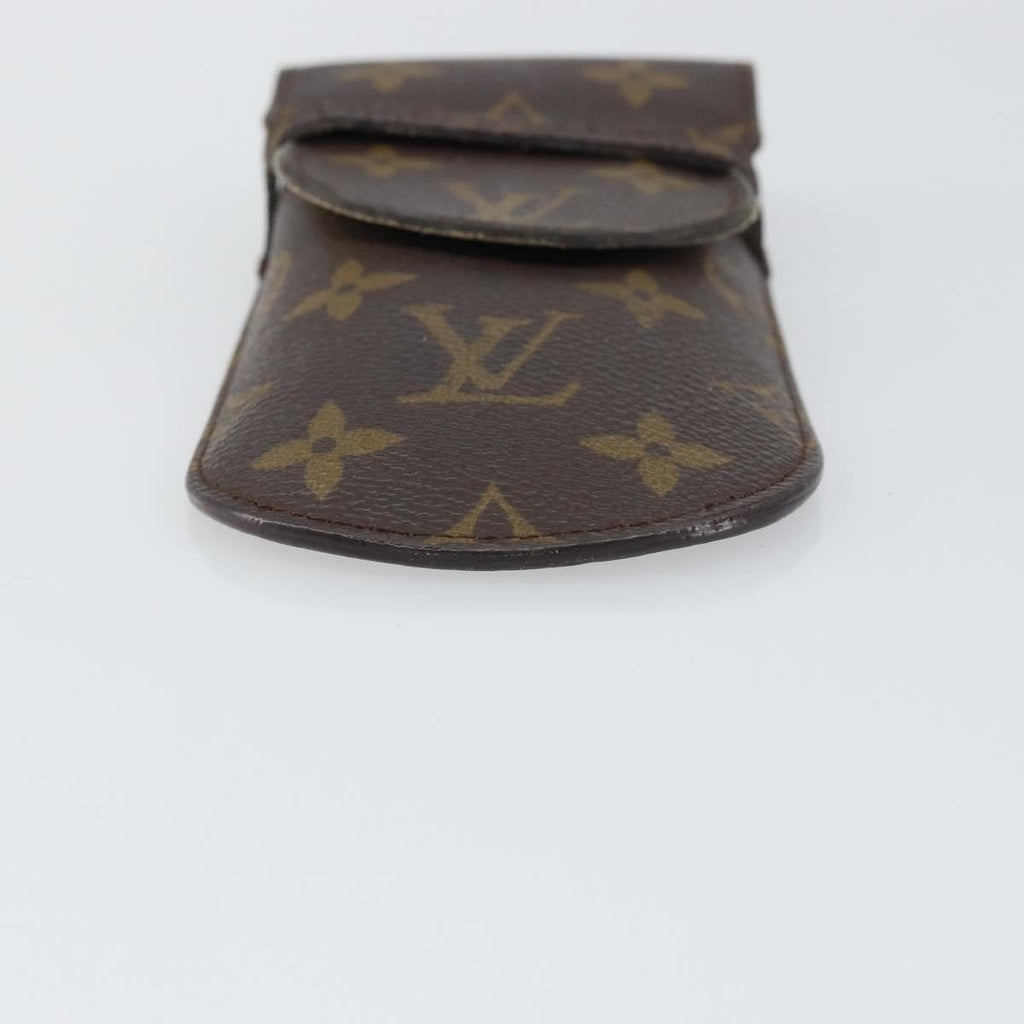 Louis Vuitton Etui À Lunette Canvas Brown Canvas Wallets Accessory (Pre-Owned)