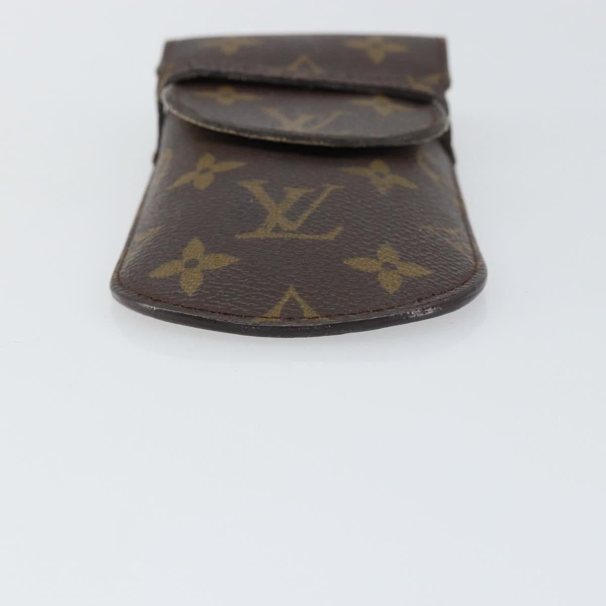 Louis Vuitton Etui À Lunette Canvas Brown Canvas Wallets Accessory (Pre-Owned)