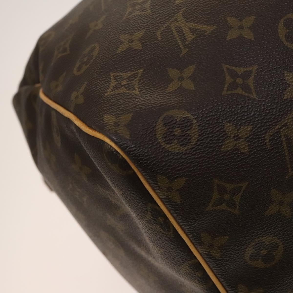 Louis Vuitton Keepall Bag Monogram Canvas Brown Canvas Travel Bag Bag (Pre-Owned)