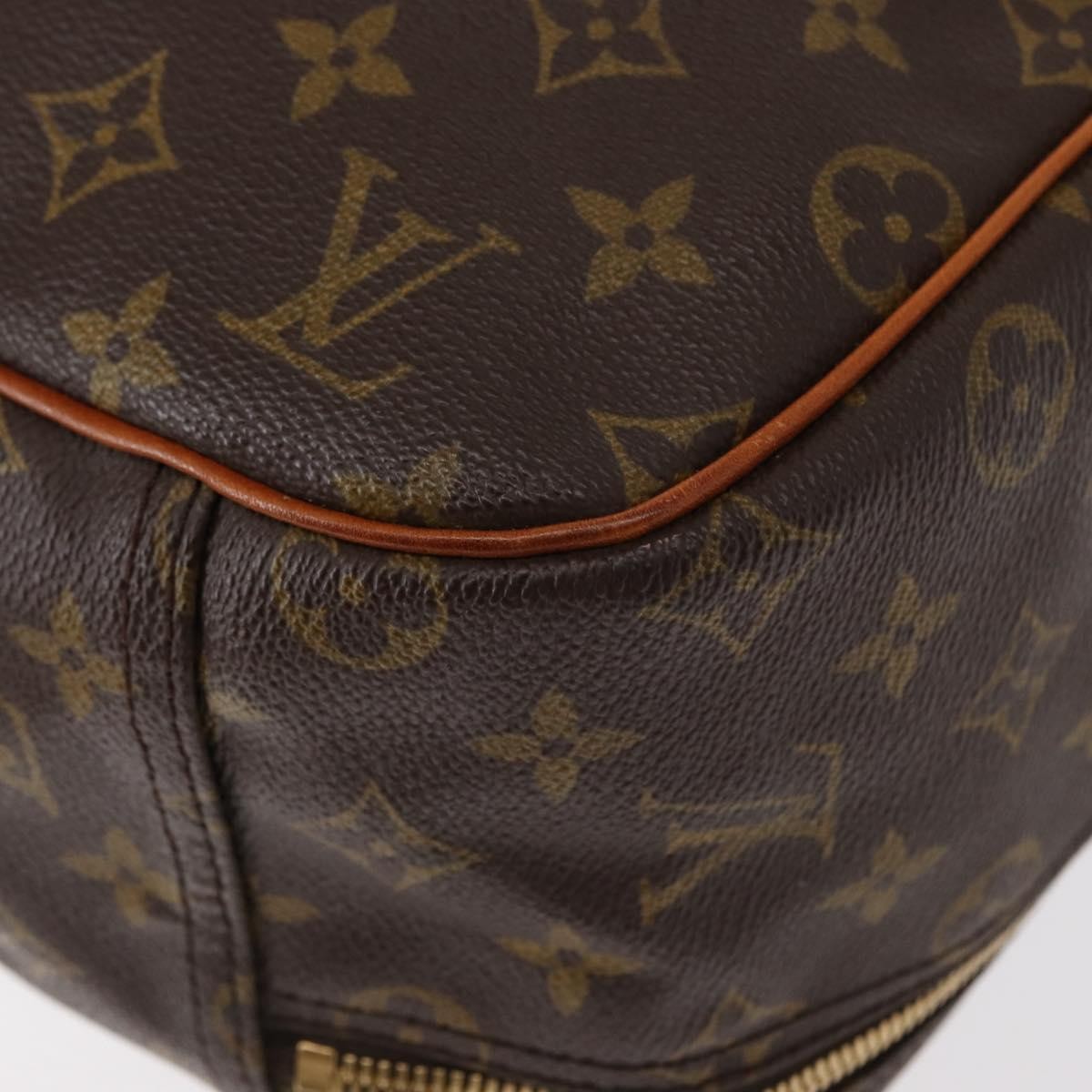 Louis Vuitton Excursion Handbag Monogram Canvas Brown Canvas Handbag (Pre-Owned)