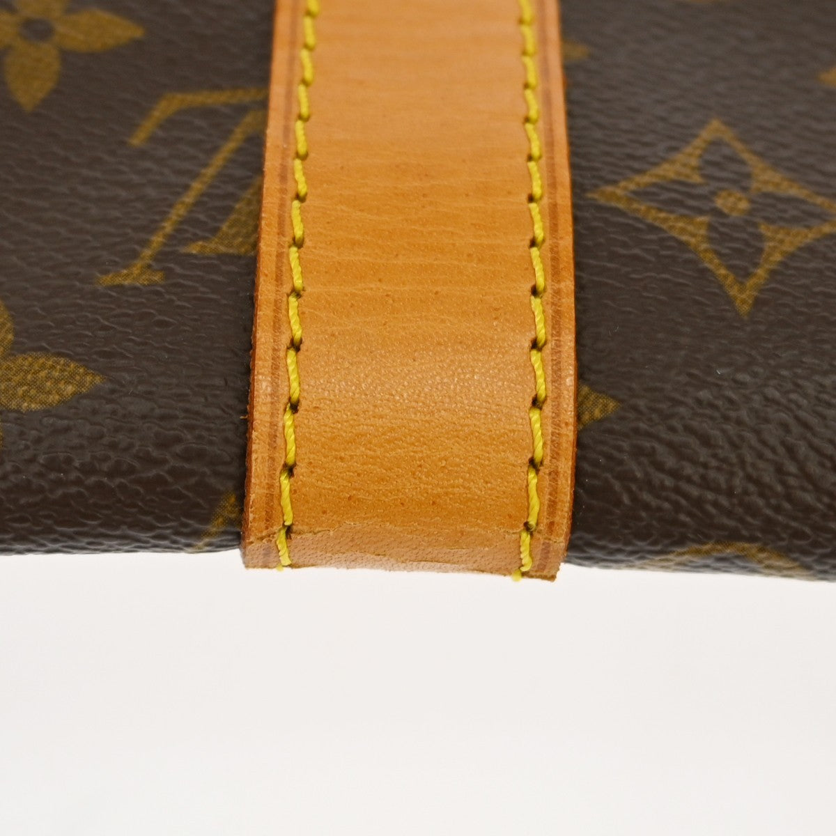 Louis Vuitton Keepall Bag Monogram Canvas Brown Canvas Travel Bag Bag (Pre-Owned)