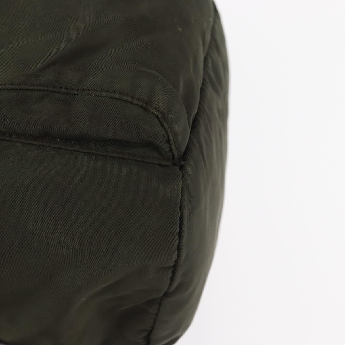 Prada Front Pocket Backpack Tessuto Khaki Nylon Backpack Bag (Pre-Owned)
