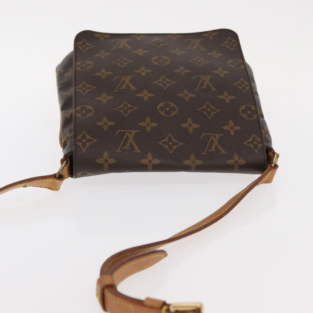 Louis Vuitton Musette Salsa Handbag Monogram Canvas Brown Canvas Shoulder Bag Bag (Pre-Owned)