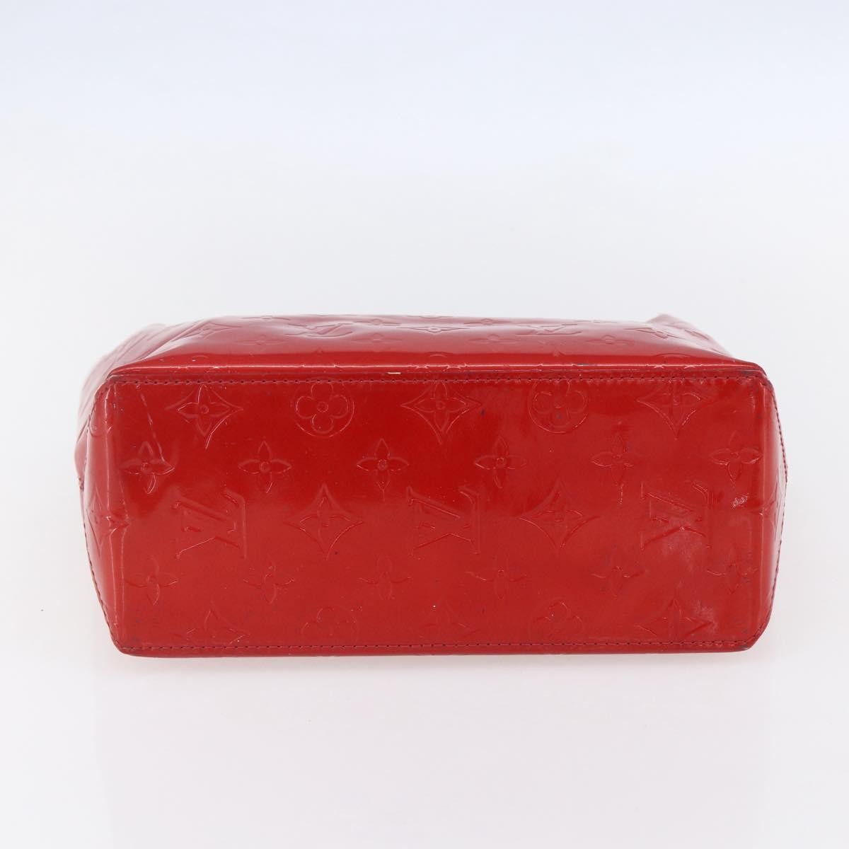 Louis Vuitton Reade Handbag Monogram Vernis Red Patent_Leather Handbag (Pre-Owned)
