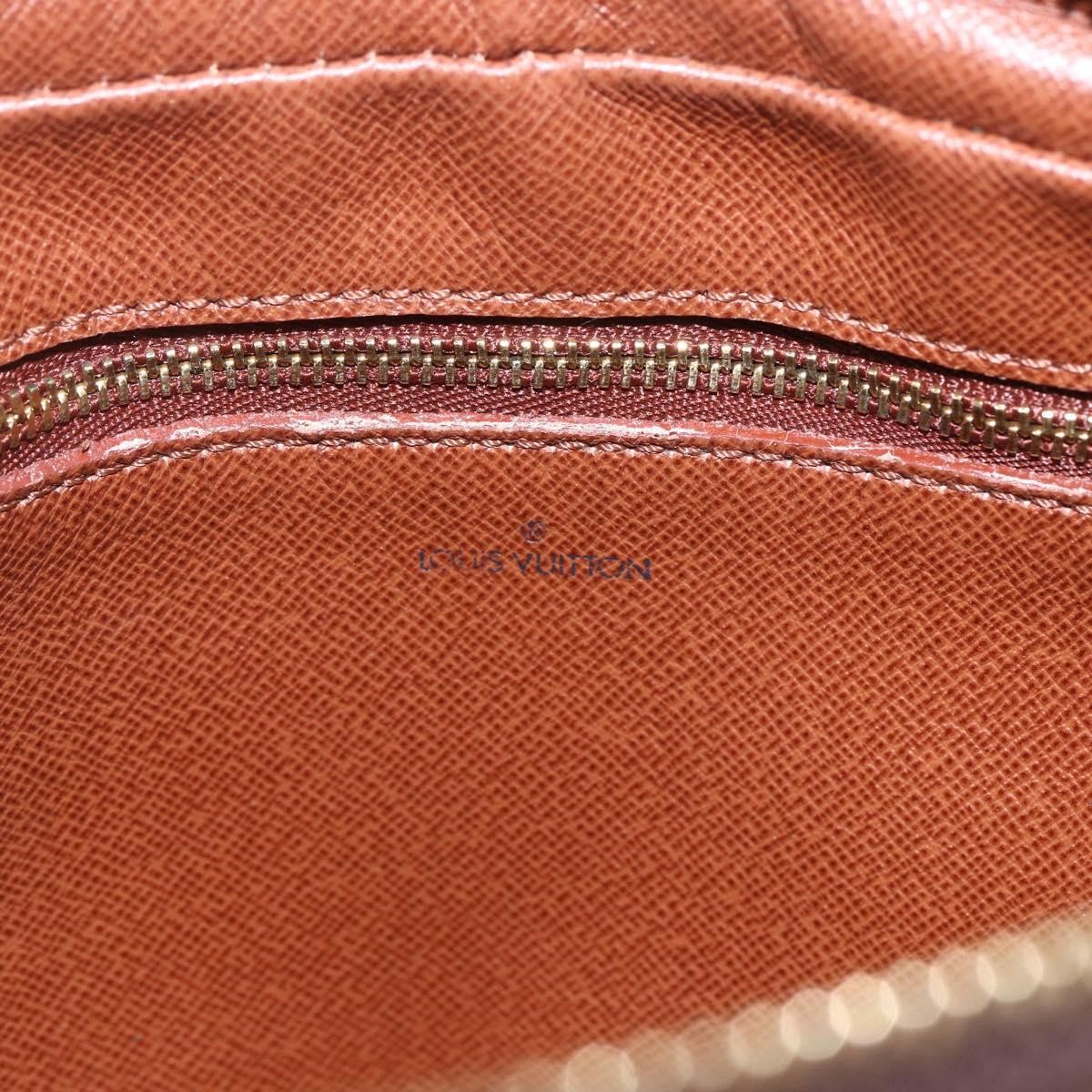 Louis Vuitton Jeune Fille Handbag Monogram Canvas Brown Canvas Shoulder Bag Bag (Pre-Owned)