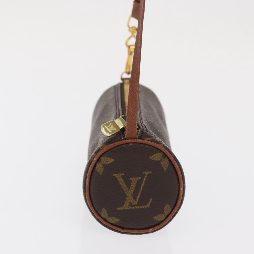 Louis Vuitton Papillon Pochette Monogram Canvas Brown Canvas Clutche & Pouche Bag (Pre-Owned)