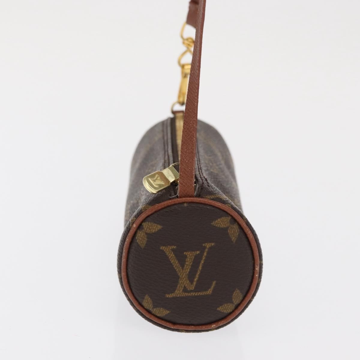 Louis Vuitton Papillon Pochette Monogram Canvas Brown Canvas Clutche & Pouche Bag (Pre-Owned)