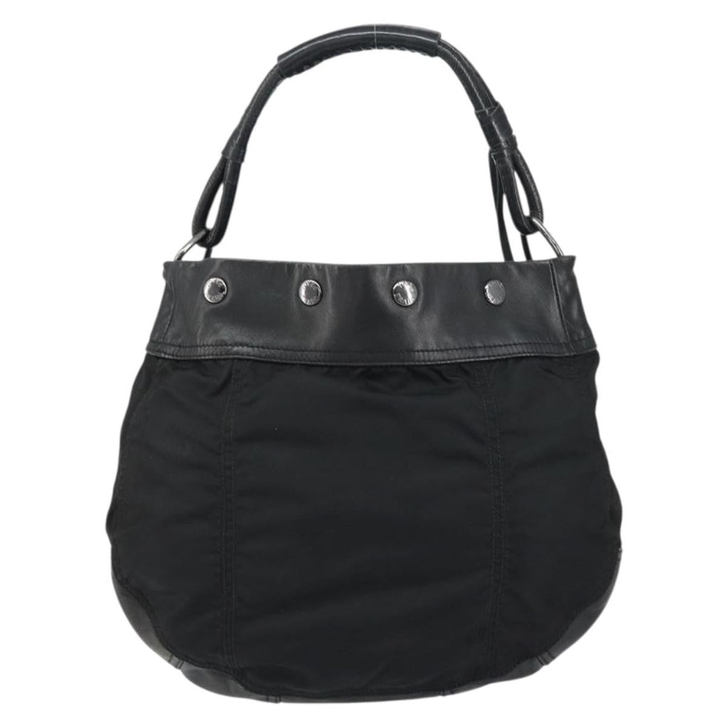 Prada Vintage Shoulder Bag Tessuto Black Nylon Shoulder Bag Bag (Pre-Owned)