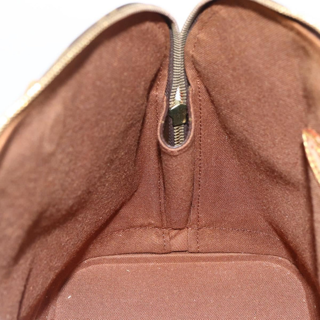 Louis Vuitton Alma Handbag Monogram Canvas Brown Canvas Handbag (Pre-Owned)