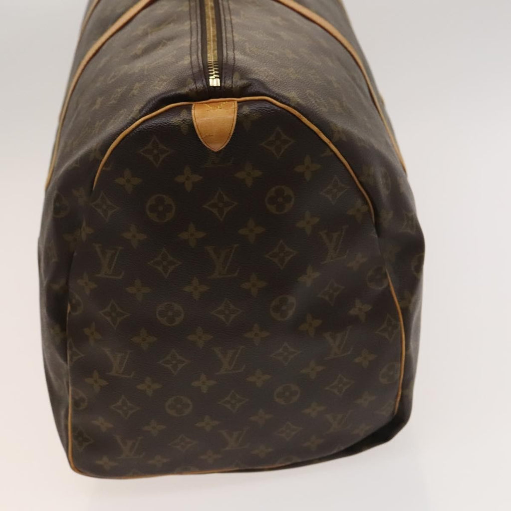 Louis Vuitton Keepall Bag Monogram Canvas Brown Canvas Travel Bag Bag (Pre-Owned)