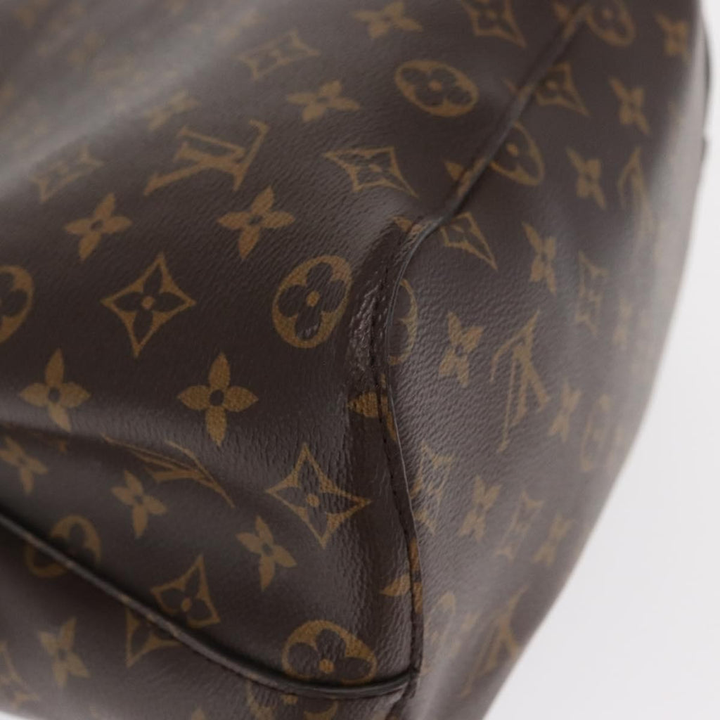 Louis Vuitton Neonoe Handbag Monogram Canvas Black Canvas Shoulder Bag Bag (Pre-Owned)