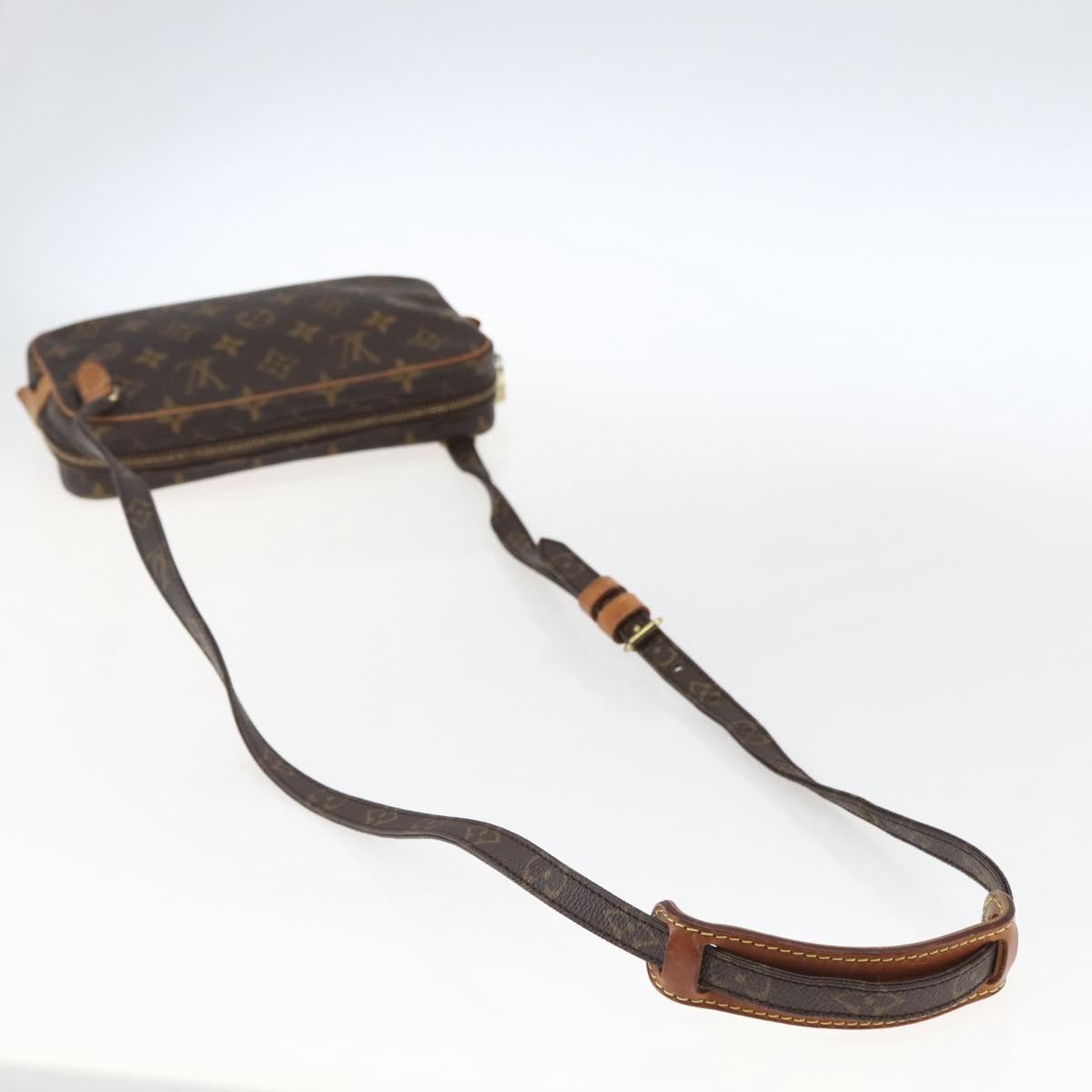 Louis Vuitton Pochette Marly Bandouliere Bag Monogram Canvas Brown Canvas Shoulder Bag Bag (Pre-Owned)