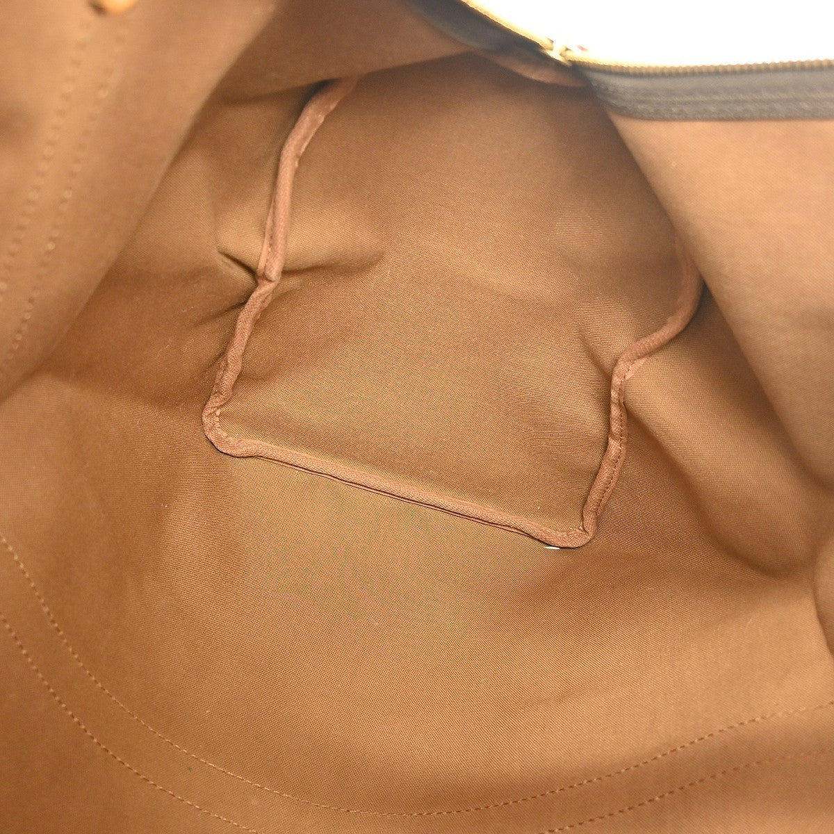 Louis Vuitton Keepall Bag Monogram Canvas Brown Canvas Travel Bag Bag (Pre-Owned)