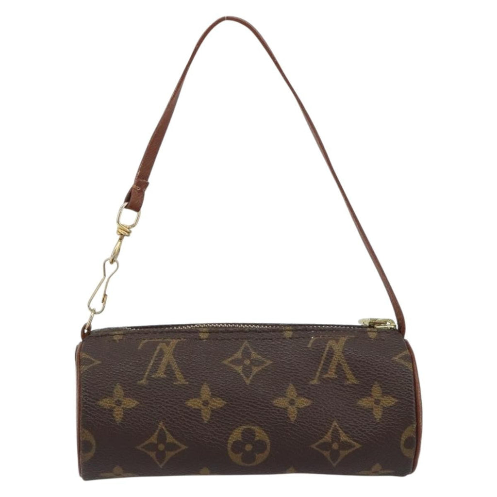 Louis Vuitton Papillon Pochette Monogram Canvas Brown Canvas Clutche & Pouche Bag (Pre-Owned)