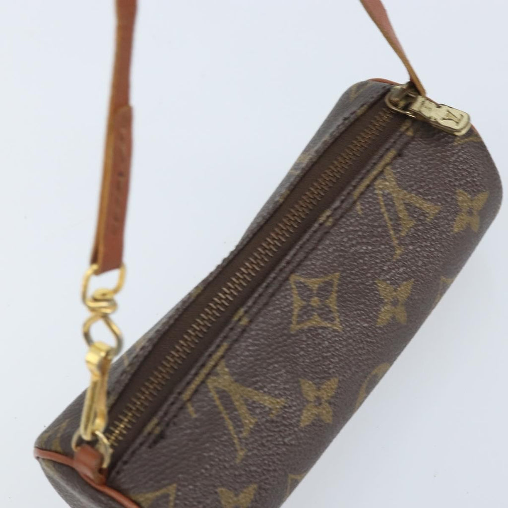 Louis Vuitton Papillon Pochette Monogram Canvas Brown Canvas Clutche & Pouche Bag (Pre-Owned)