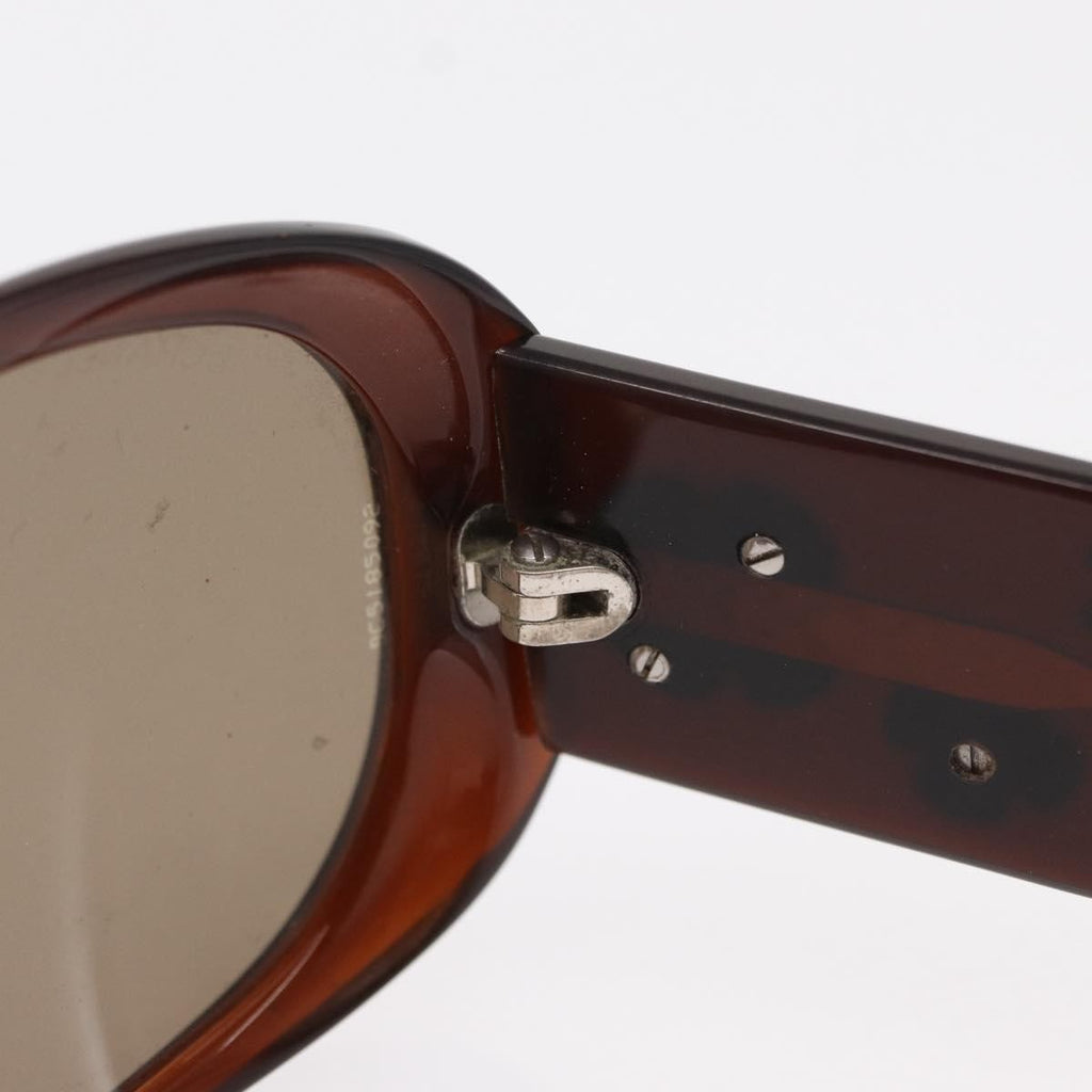 Chanel Camélia Sunglasses Plastic Brown Plastic Sunglasse Accessory (Pre-Owned)