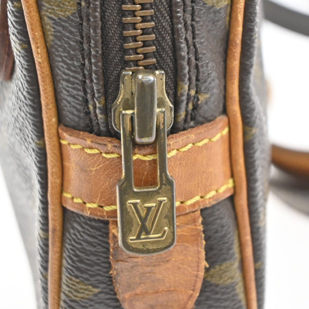 Louis Vuitton Pochette Marly Bandouliere Bag Monogram Canvas Brown Canvas Shoulder Bag Bag (Pre-Owned)