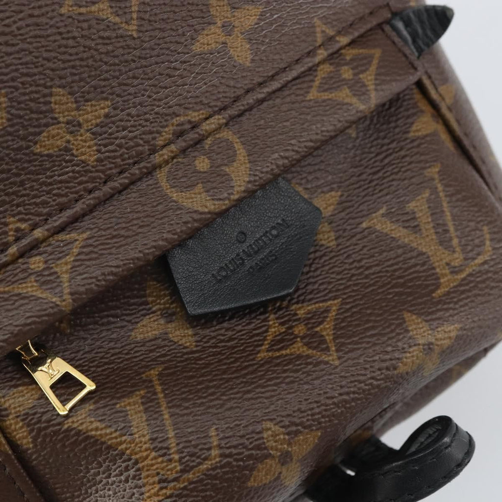 Louis Vuitton Palm Springs Backpack Monogram Canvas Brown Canvas Backpack Bag (Pre-Owned)