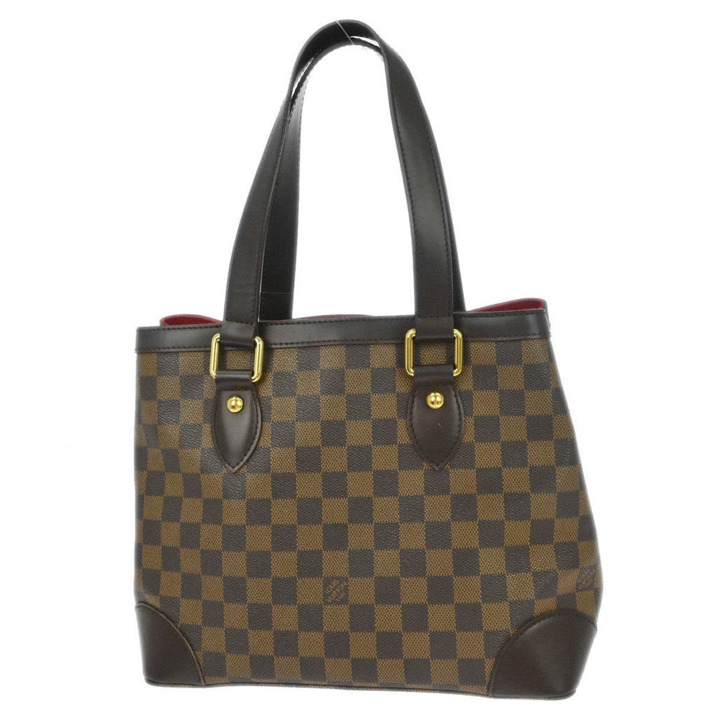 Louis Vuitton Hampstead Handbag Damier Brown Canvas Tote Bag Bag (Pre-Owned)