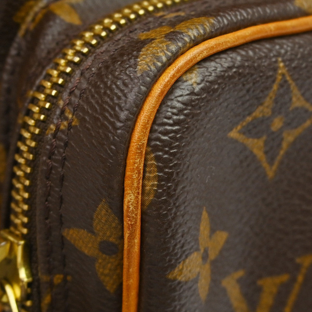 Louis Vuitton Amazone Bag Monogram Canvas Brown Canvas Shoulder Bag Bag (Pre-Owned)