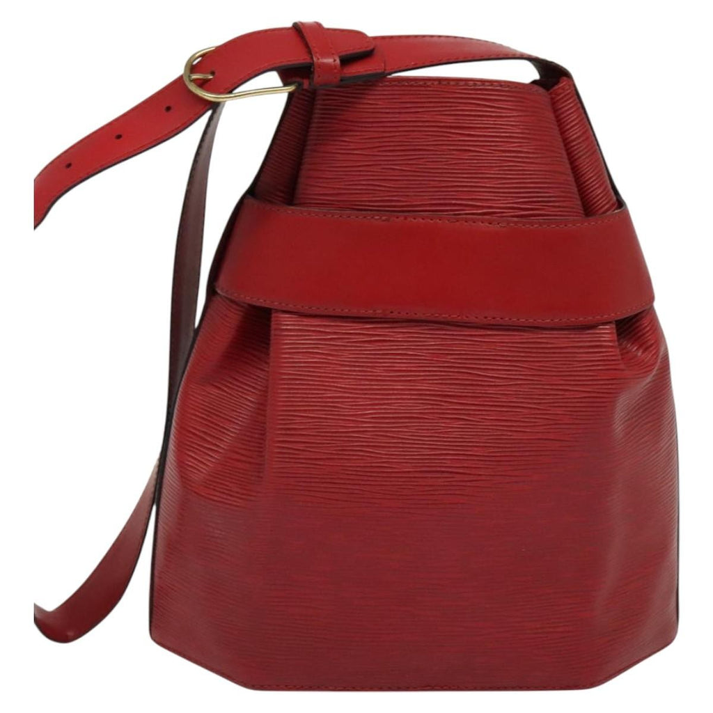 Louis Vuitton Vintage Sac D'epaule Handbag Epi Leather Red Leather Shoulder Bag Bag (Pre-Owned)