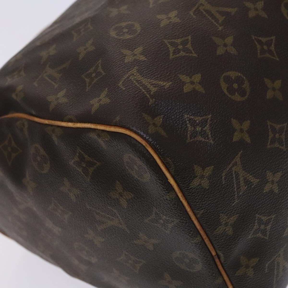 Louis Vuitton Keepall Bag Monogram Canvas Brown Canvas Travel Bag Bag (Pre-Owned)