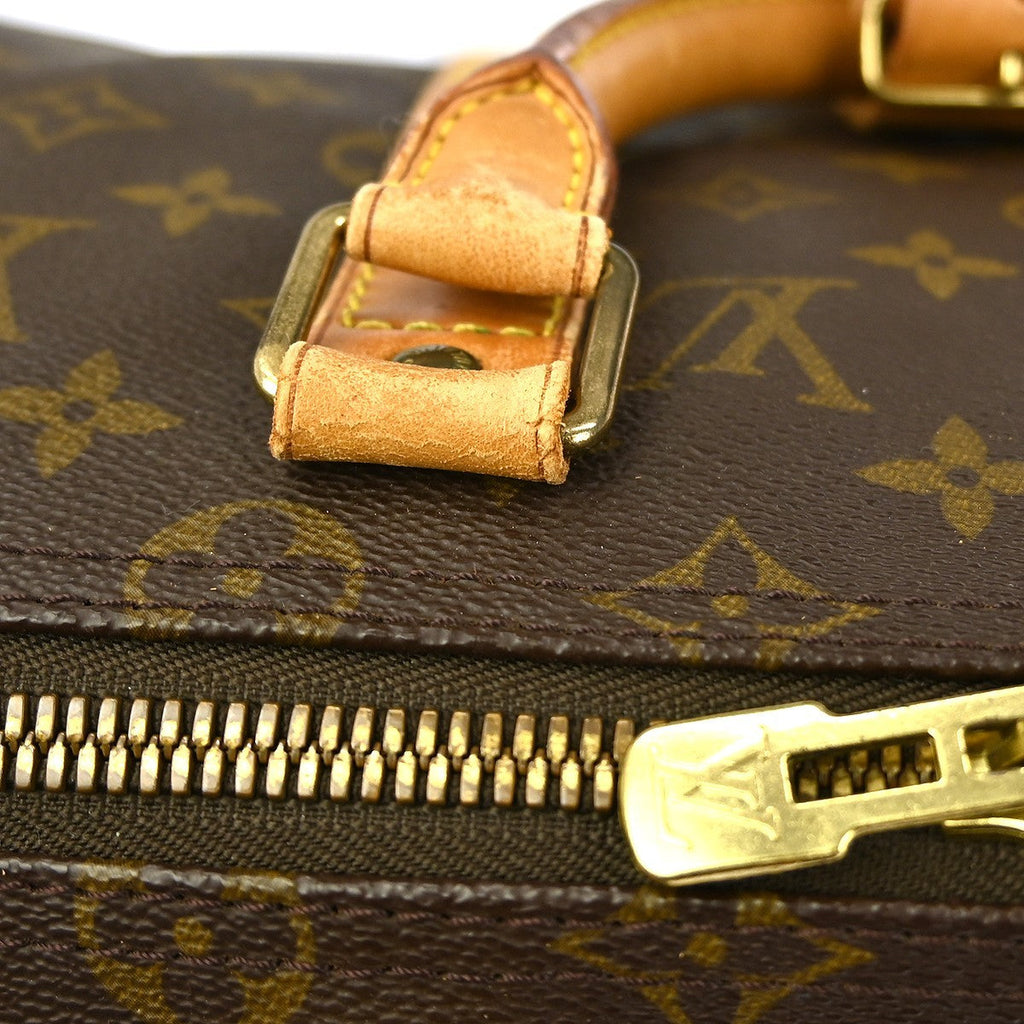 Louis Vuitton Keepall Bag Monogram Canvas Brown Canvas Travel Bag Bag (Pre-Owned)