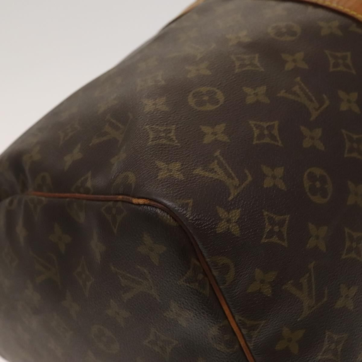Louis Vuitton Keepall Bag Monogram Canvas Brown Canvas Travel Bag Bag (Pre-Owned)