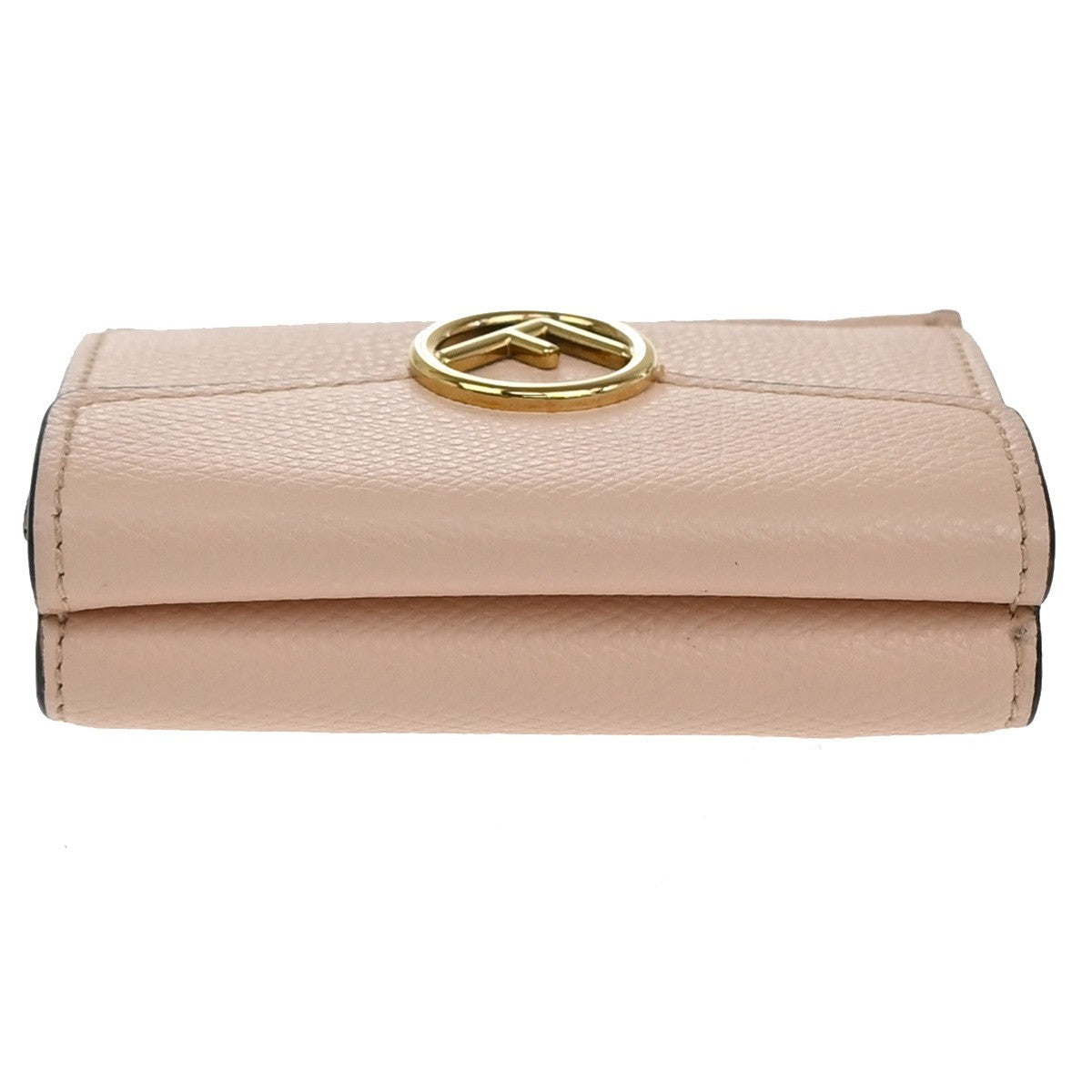 Fendi F Is Fendi Trifold Wallet Leather Pink Leather Wallets Accessory (Pre-Owned)