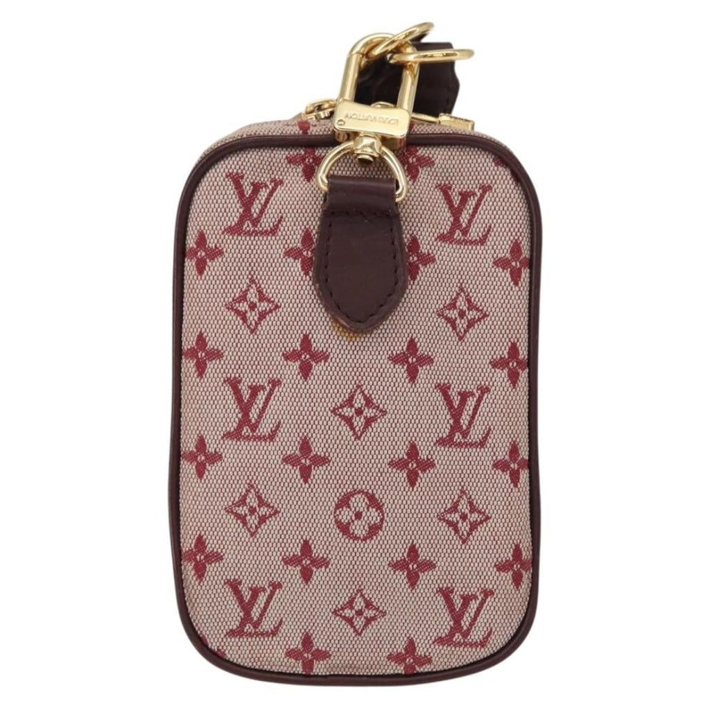 Louis Vuitton Camera Bag Mini Lin Red Canvas Clutche & Pouche Bag (Pre-Owned)