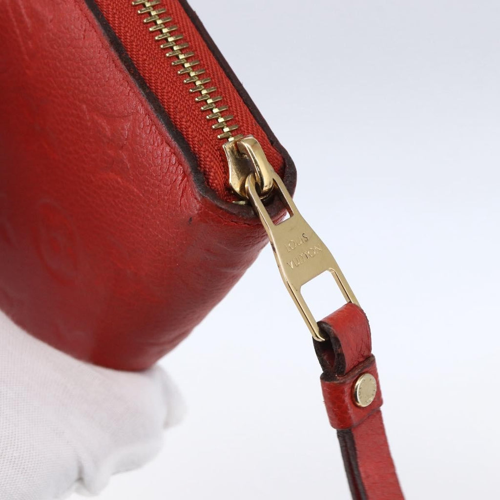 Louis Vuitton Portefeuille Zippy Monogramme Empreinte Monogramme Empreinte Red Leather Wallets Accessory (Pre-Owned)
