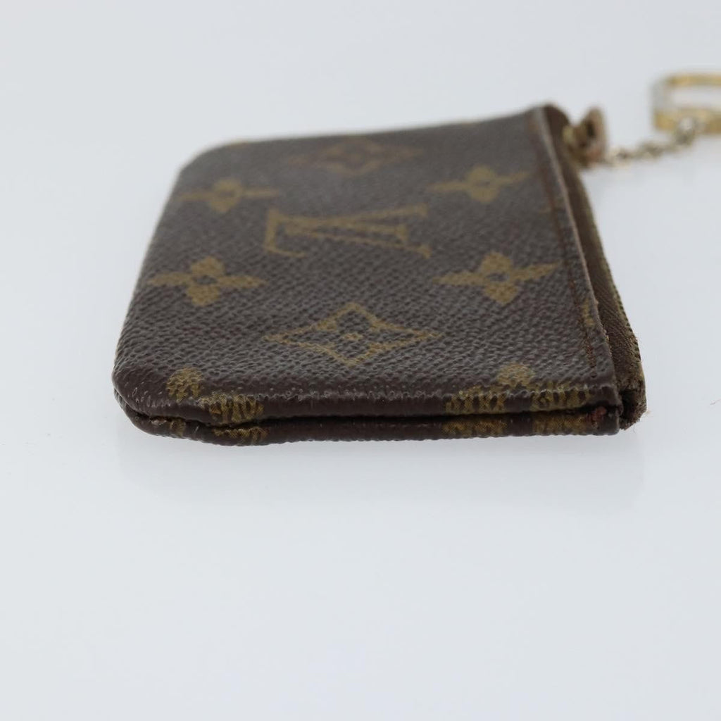 Louis Vuitton Pochette Clés Monogram Canvas Brown Canvas Wallets Accessory (Pre-Owned)