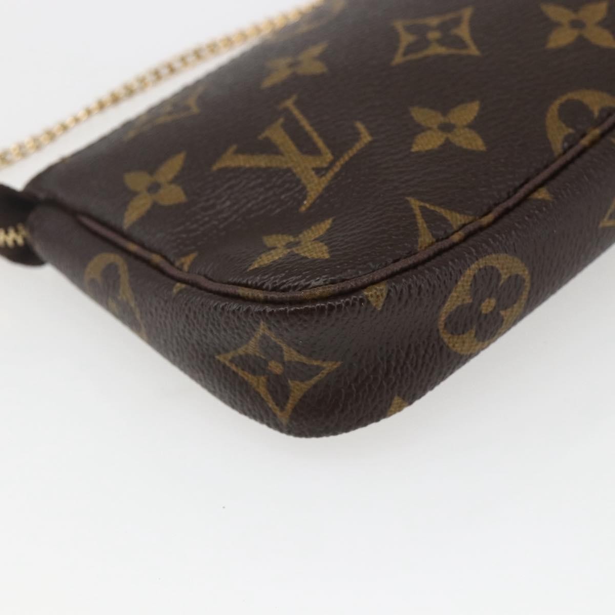 Louis Vuitton Pochette Accessoires Limited Edition Monogram Trunk Brown Canvas Clutche & Pouche Bag (Pre-Owned)