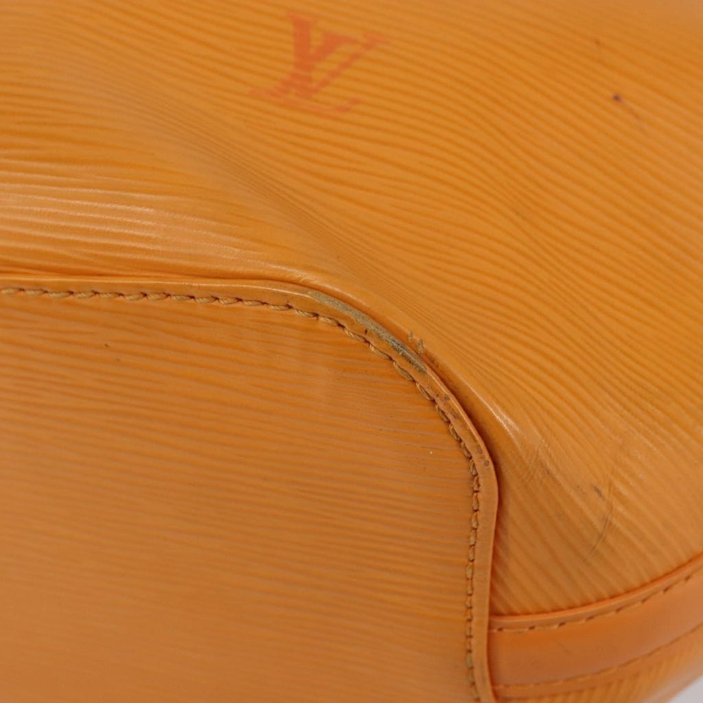 Louis Vuitton Mandara Handbag Epi Leather Orange Leather Shoulder Bag Bag (Pre-Owned)