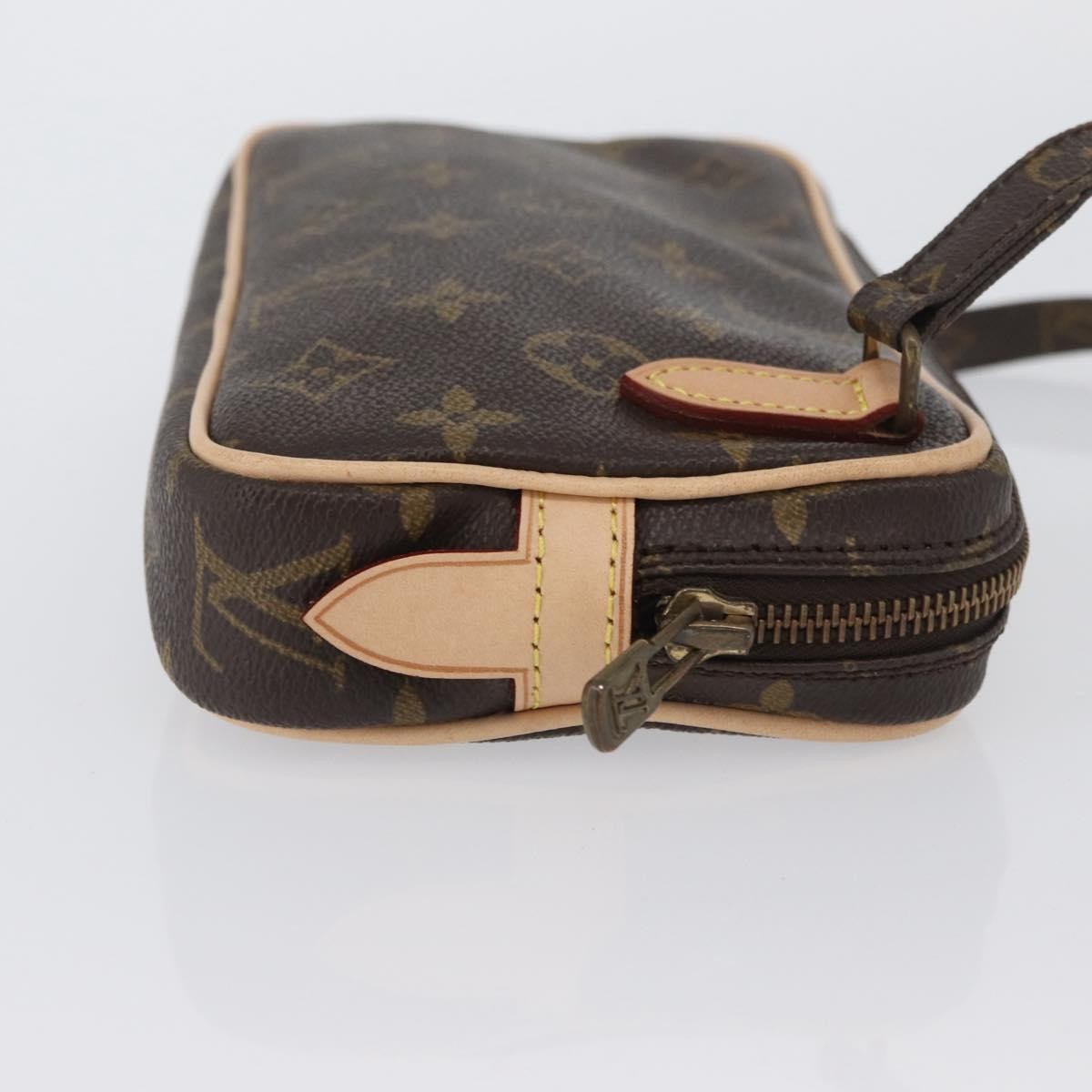 Louis Vuitton Pochette Marly Bandouliere Bag Monogram Canvas Brown Canvas Shoulder Bag Bag (Pre-Owned)