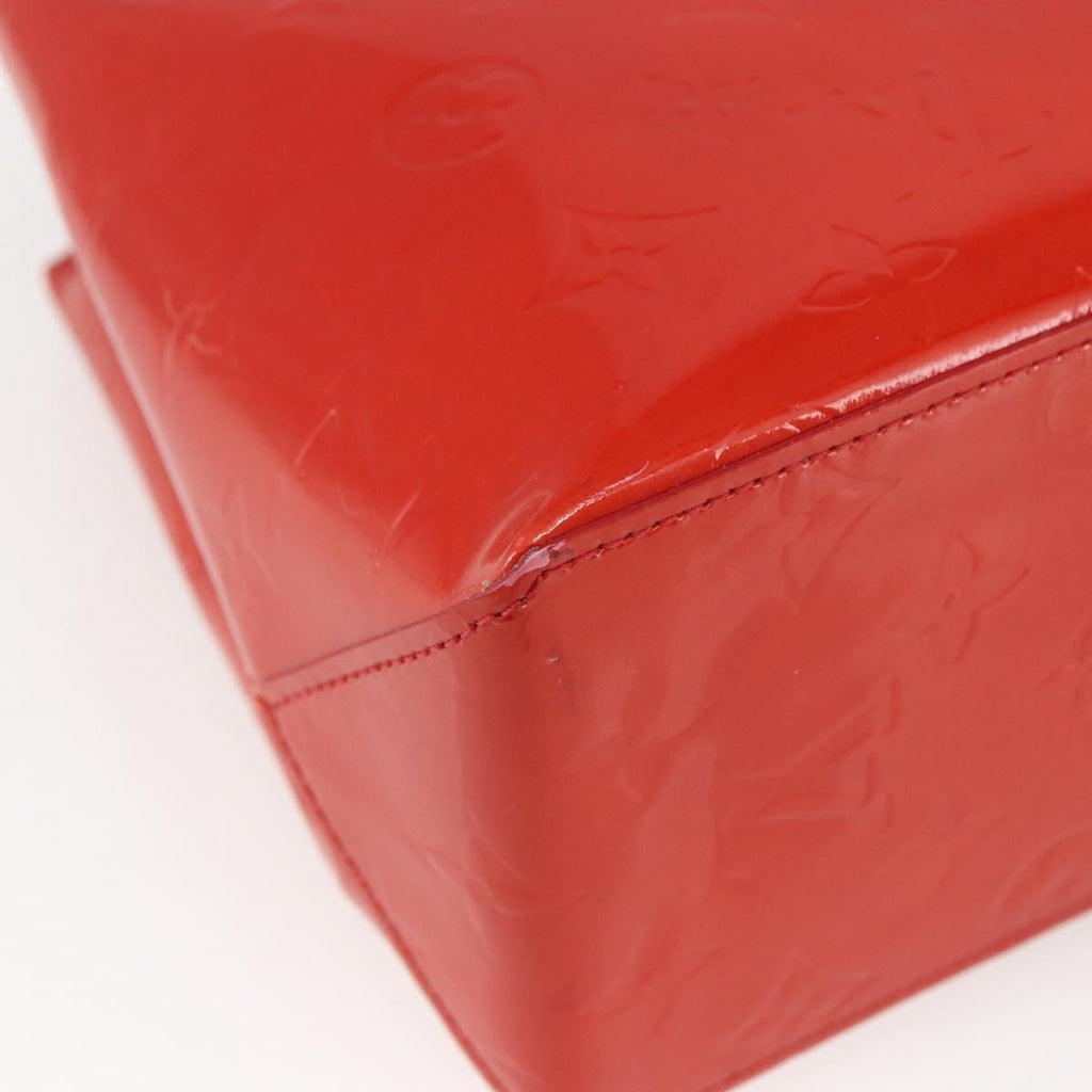 Louis Vuitton Reade Handbag Monogram Vernis Red Patent_Leather Handbag (Pre-Owned)